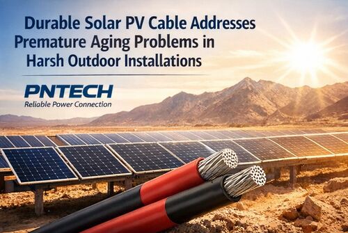 Latest company news about Долговечный кабель для солнечных фотоэлектрических систем решает проблемы преждевременного старения в суровых условиях наружной установки