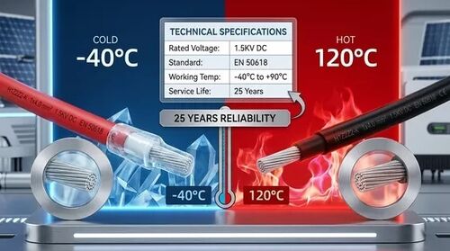 Latest company news about Солнечный кабель постоянного тока против кабеля переменного тока: ключевые различия для безопасных фотоэлектрических систем